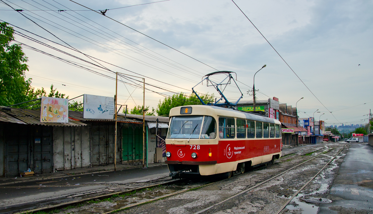Мариуполь, Tatra T3A № 728