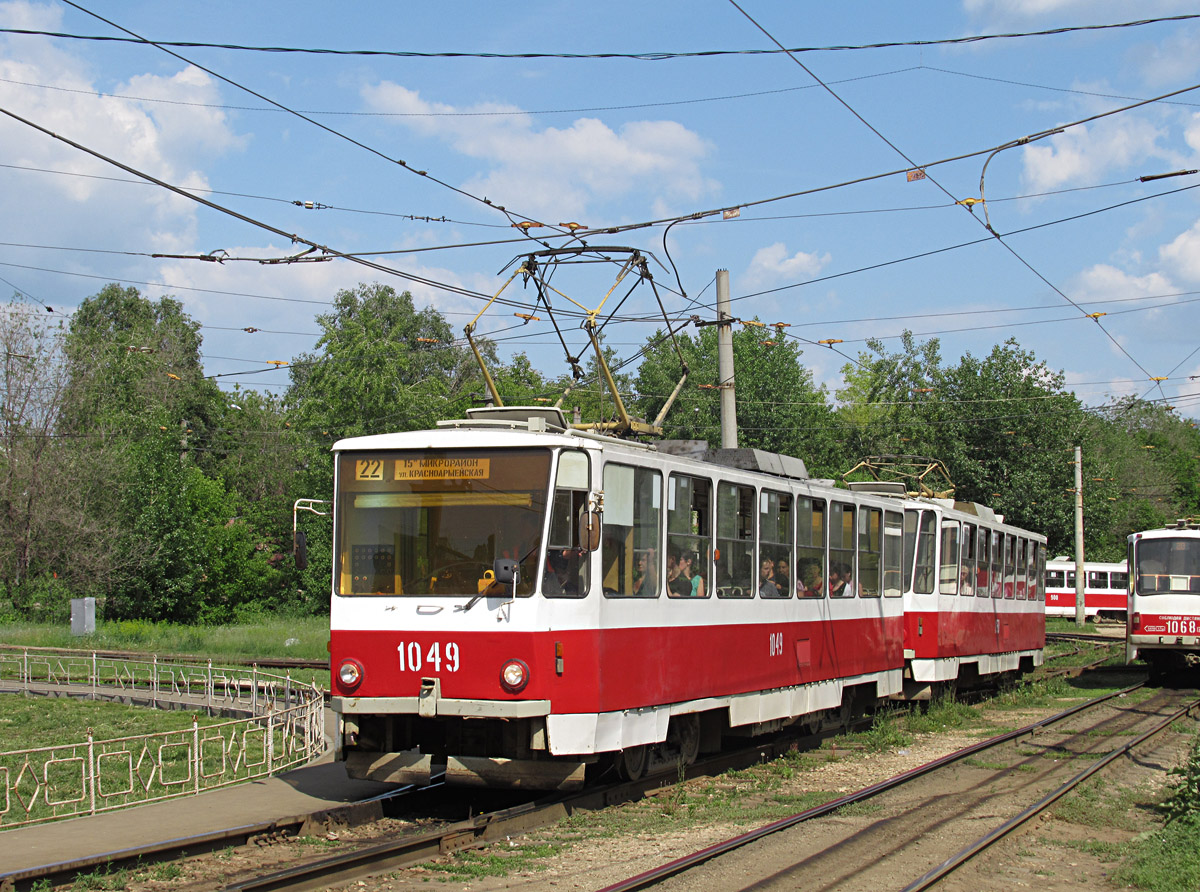 Samara, Tatra T6B5SU Br. 1049; Samara — Terminus stations and loops (tramway)