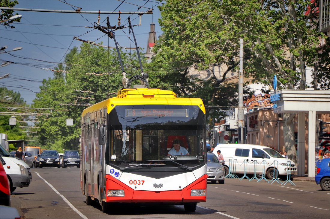 Одесса, БКМ 321 № 0037