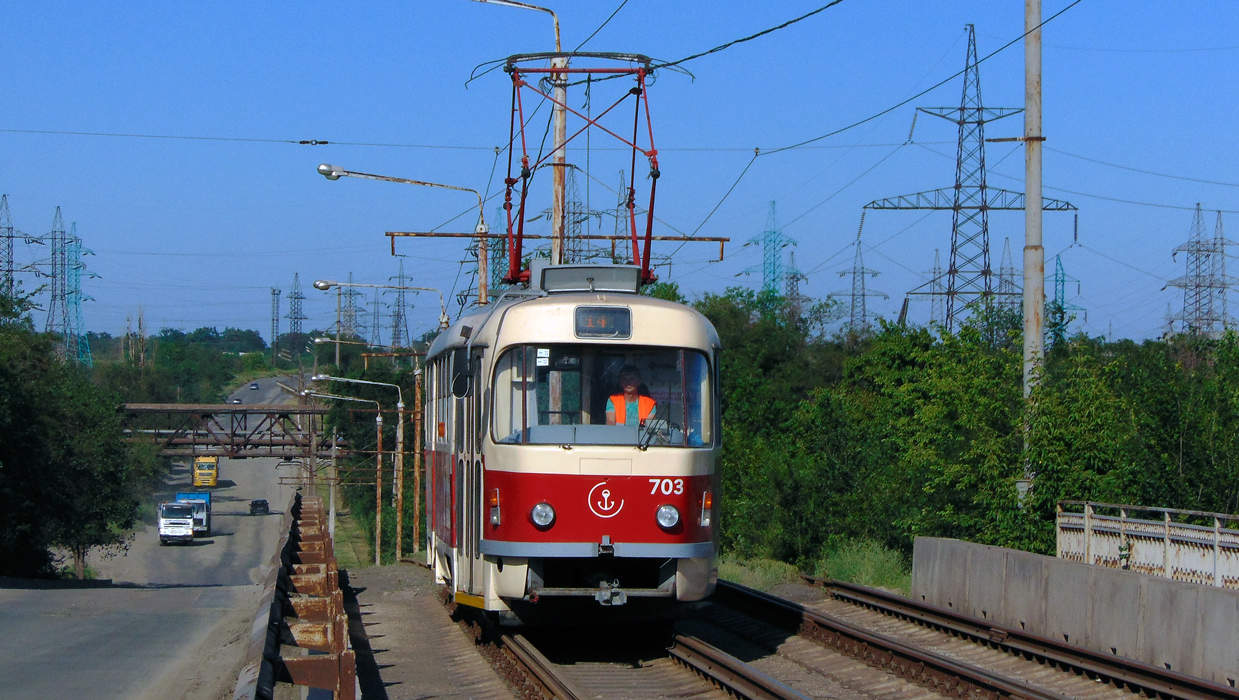 Мариуполь, Tatra T3SUCS № 703