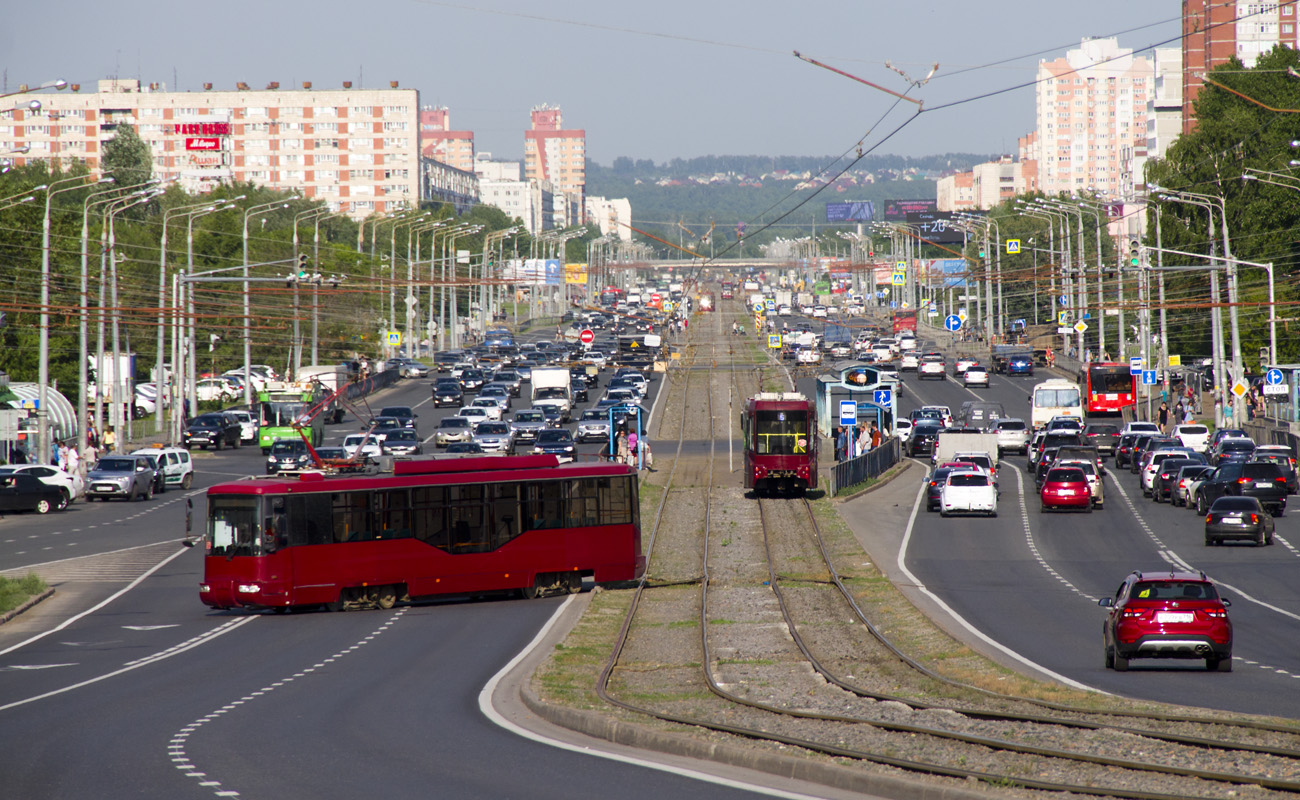 Казань — Большое трамвайное кольцо; Казань — Линии ГЭТ [2] — Правый берег