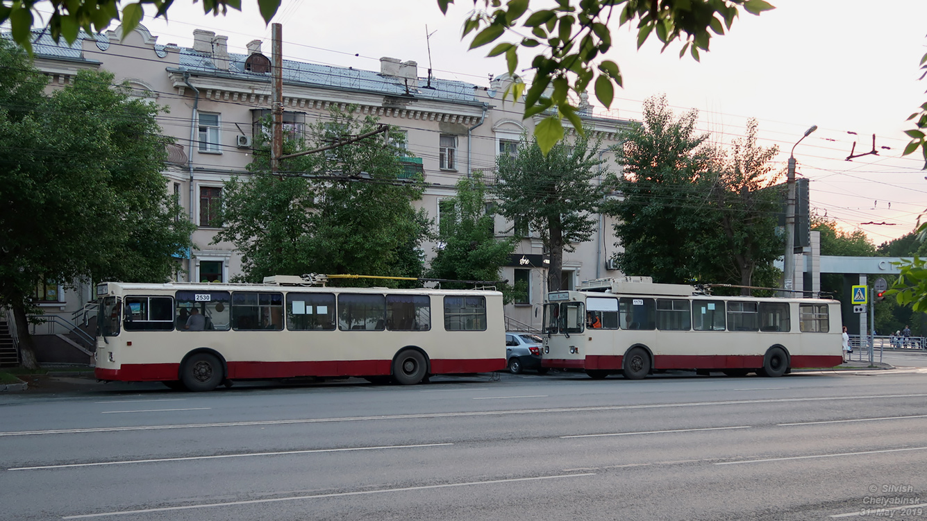 Челябинск, ЗиУ-682Г-012 [Г0А] № 2530; Челябинск, ЗиУ-682Г [Г00] № 1179