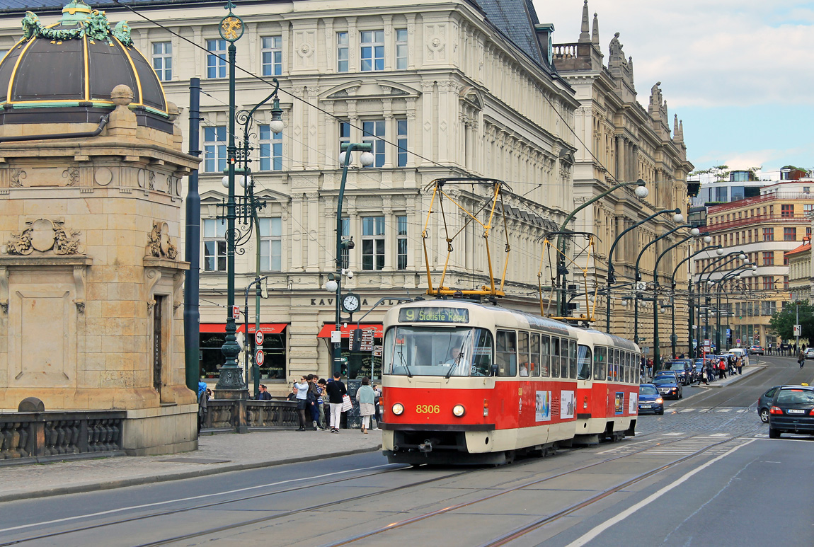 Prag, Tatra T3R.P Nr. 8306