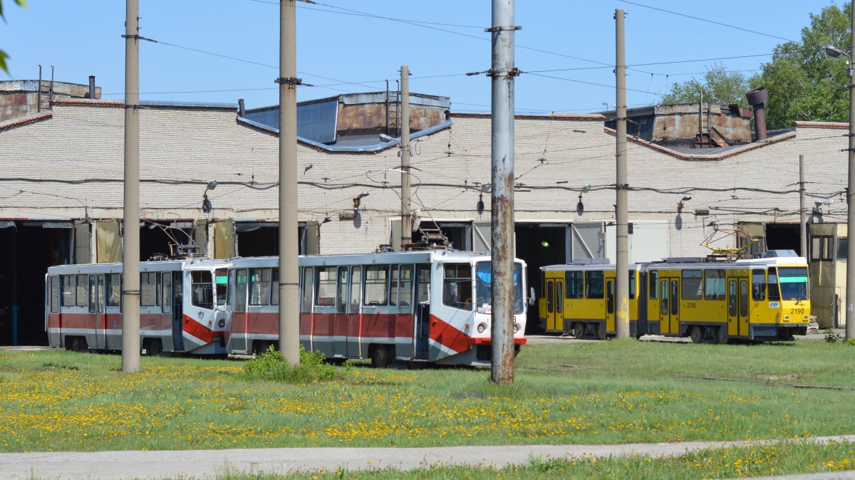 Новосибирск — Трамвайные и троллейбусные депо