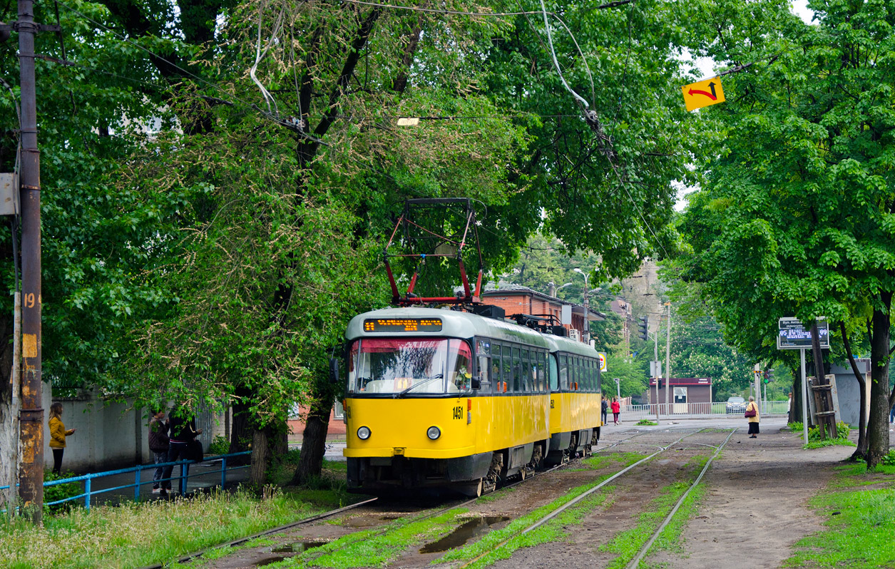Днепр, Tatra T4D-MT № 1451