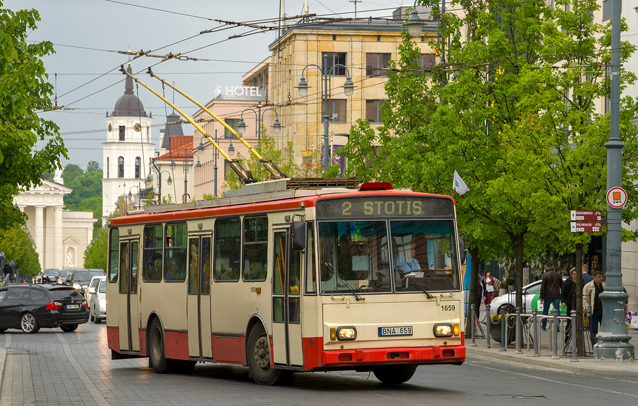 Вильнюс, Škoda 14Tr17/6M № 1659