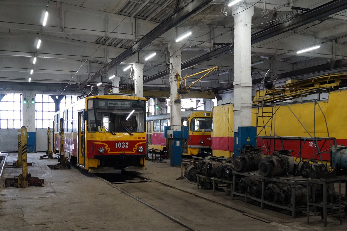 Барнаул, Tatra T6B5SU № 1032