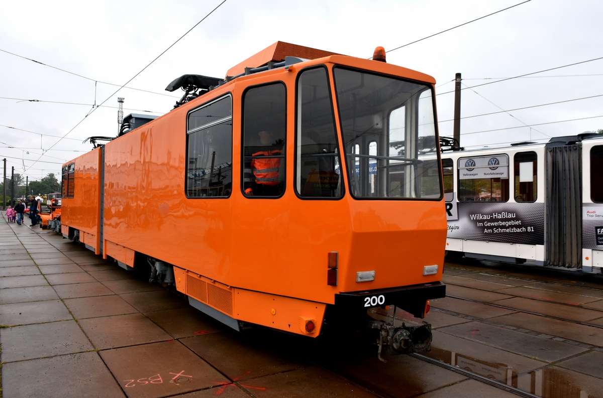 Цвиккау, Tatra KT4DMC № 200; Цвиккау — Юбилей: 125 лет трамваю в Цвиккау (11./12.05.2019)