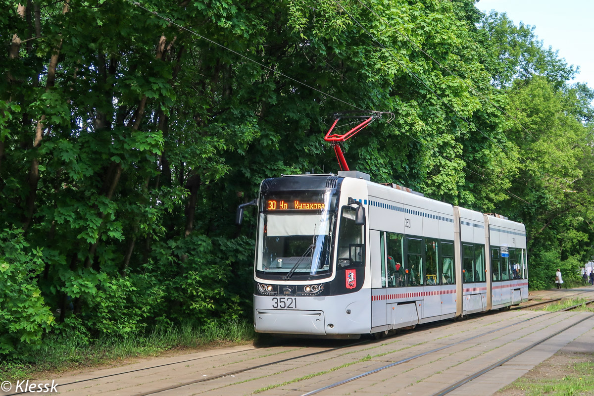 Москва, 71-414 (Pesa Fokstrot) № 3521