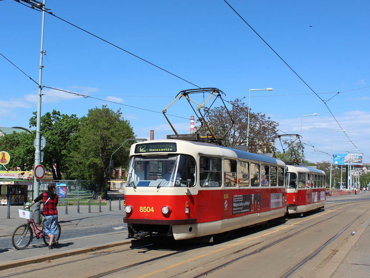 Прага, Tatra T3R.P № 8504