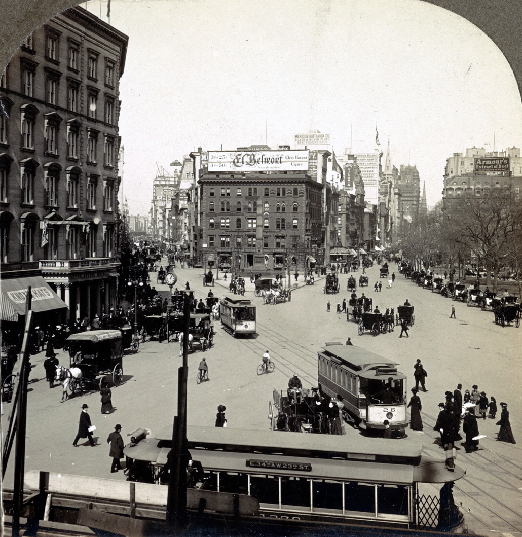 Нью-Йорк, Двухосный моторный Stephenson № 26; Нью-Йорк — Metropolitan Street Railway Co.