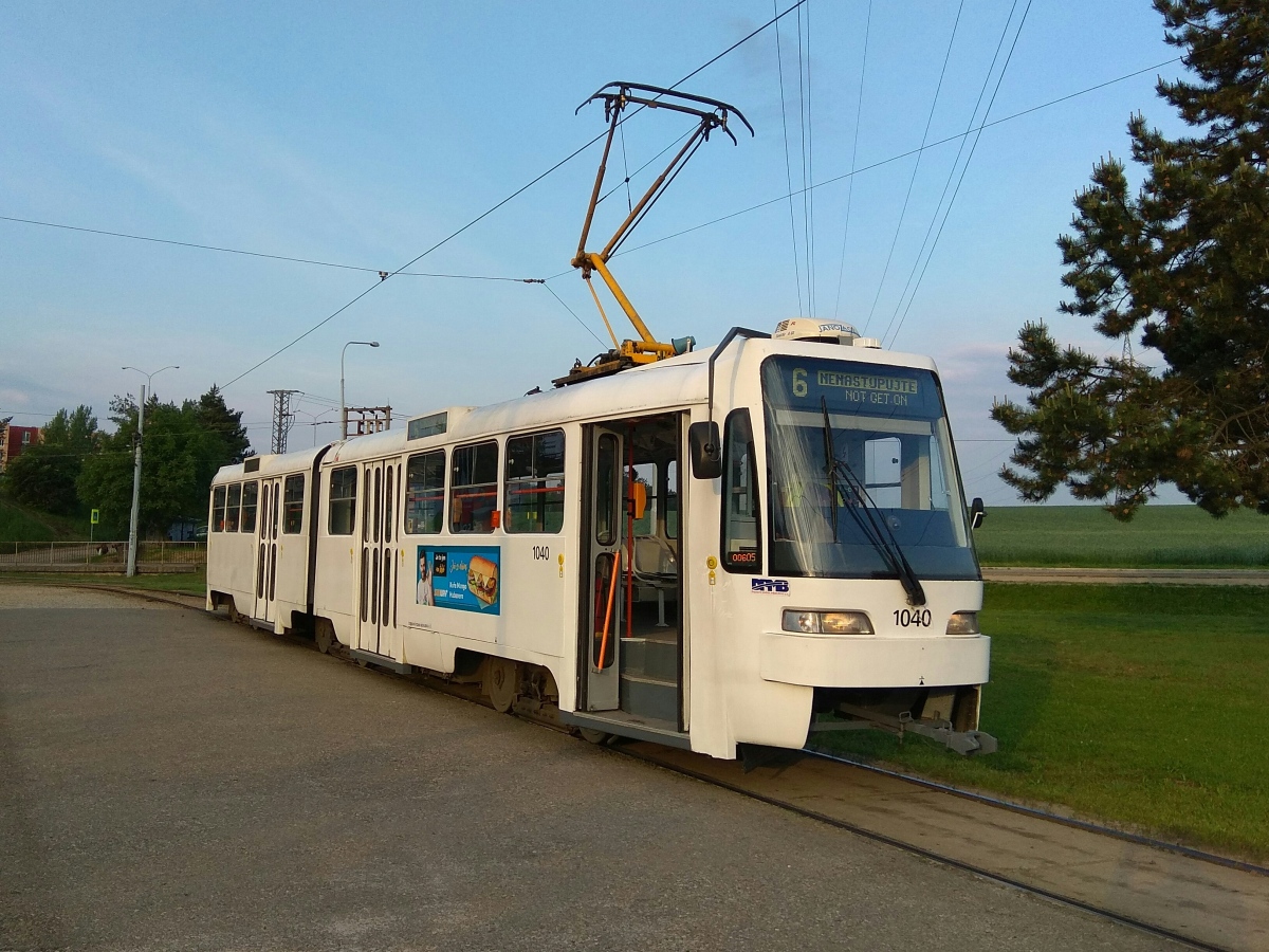 Брно, Tatra K2R.03-P № 1040