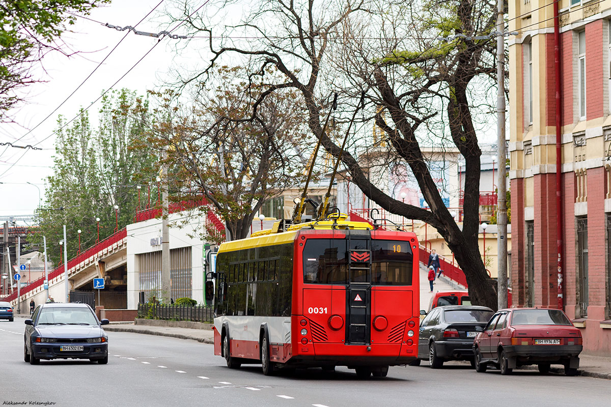 Одесса, БКМ 321 № 0031