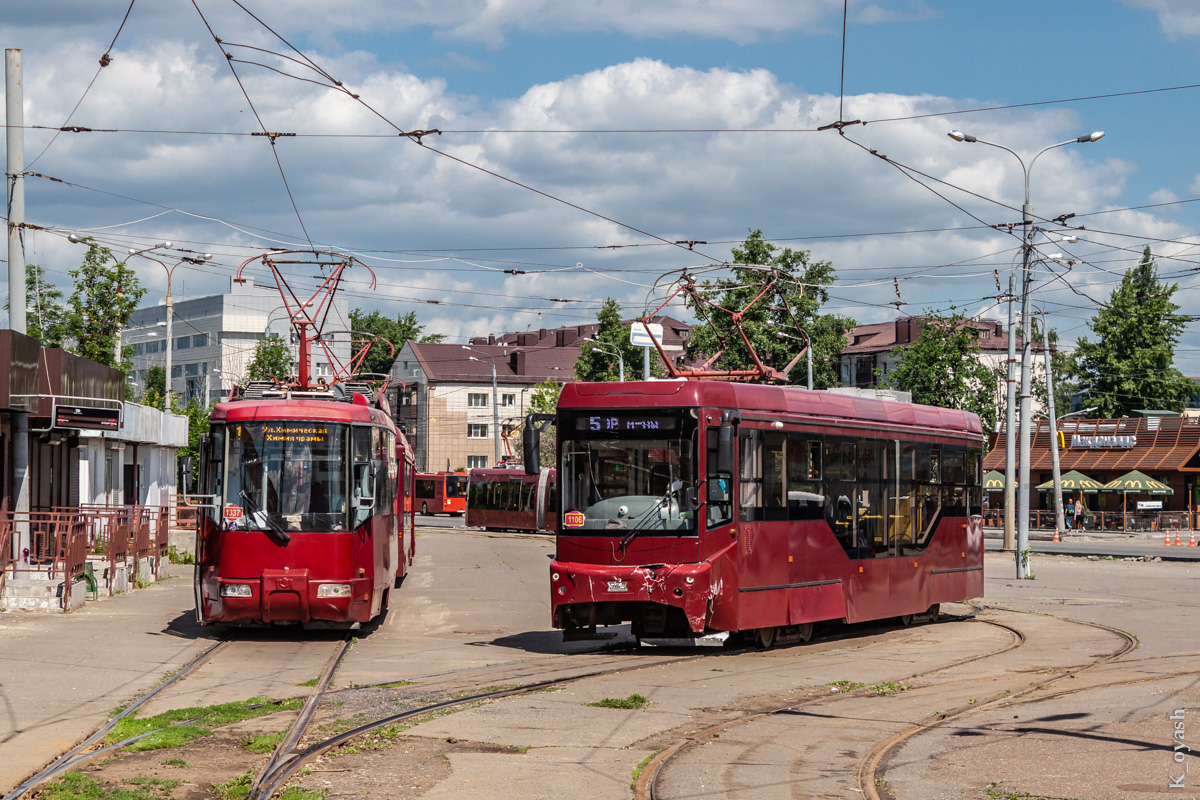 Казань, Stadler 62103 № 1337; Казань, 71-407-01 № 1106
