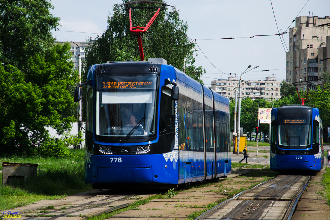 Киев, PESA 71-414К (Fokstrot) № 778