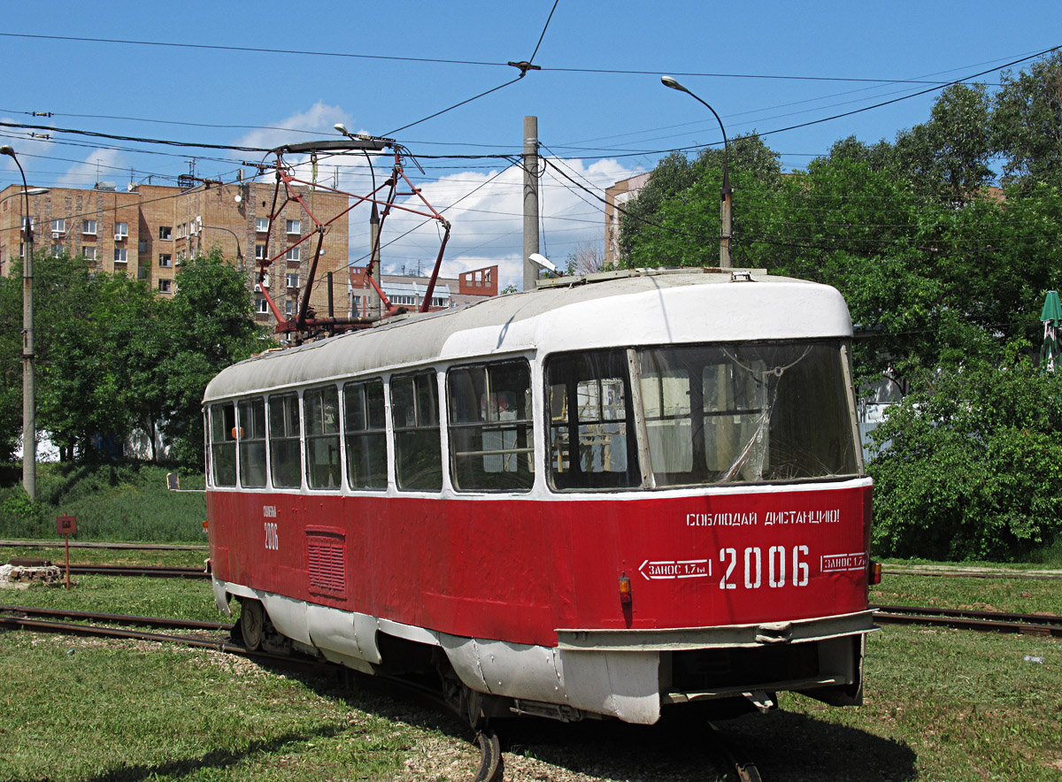 Самара, Tatra T3SU (двухдверная) № 2006