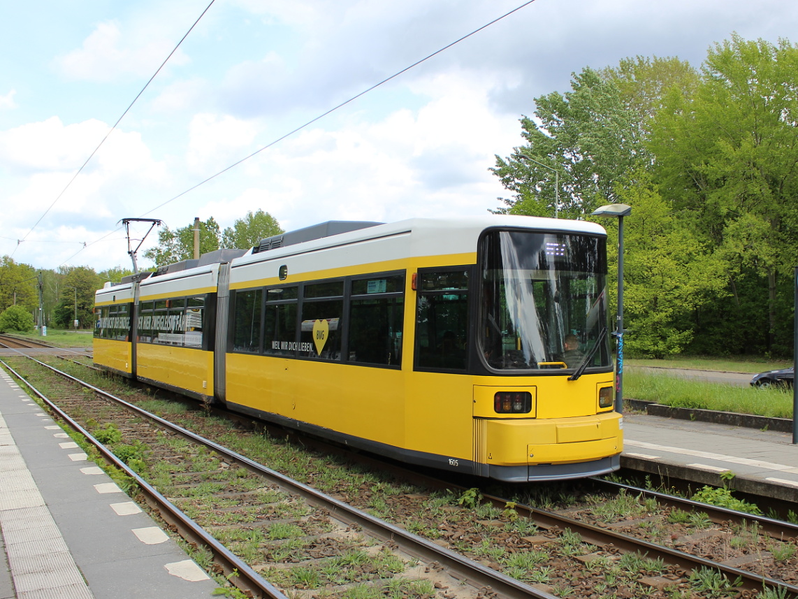 Berlin, BVG GT6U Nr. 1605