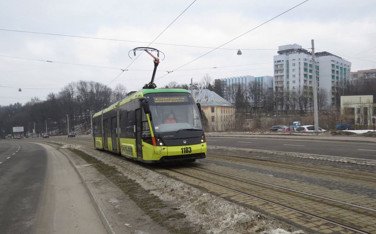 Львов, Electron T3L44 № 1183