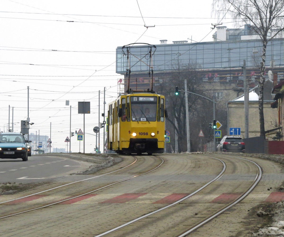 Львов, Tatra KT4SU № 1098