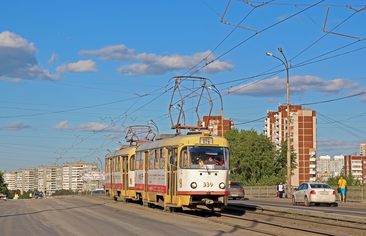 Екатеринбург, Tatra T3SU № 339