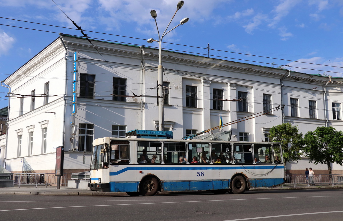 Полтава, ЮМЗ Т1Р (Т2П) № 56
