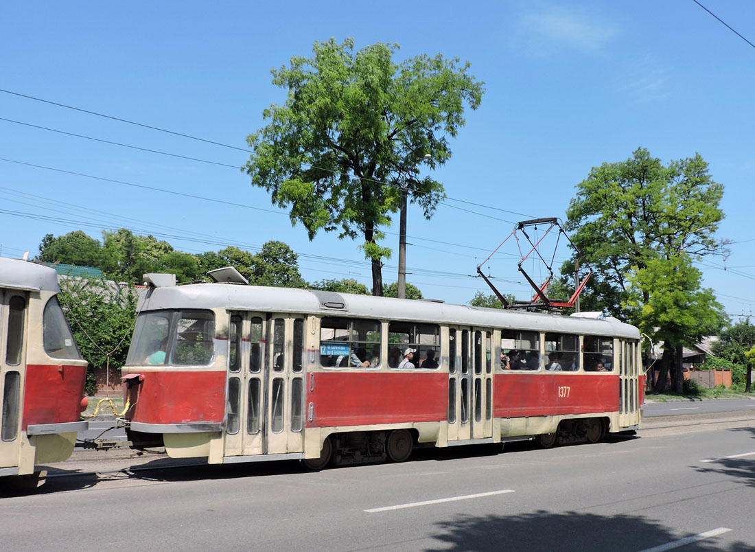Днепр, Tatra T3SU № 1377