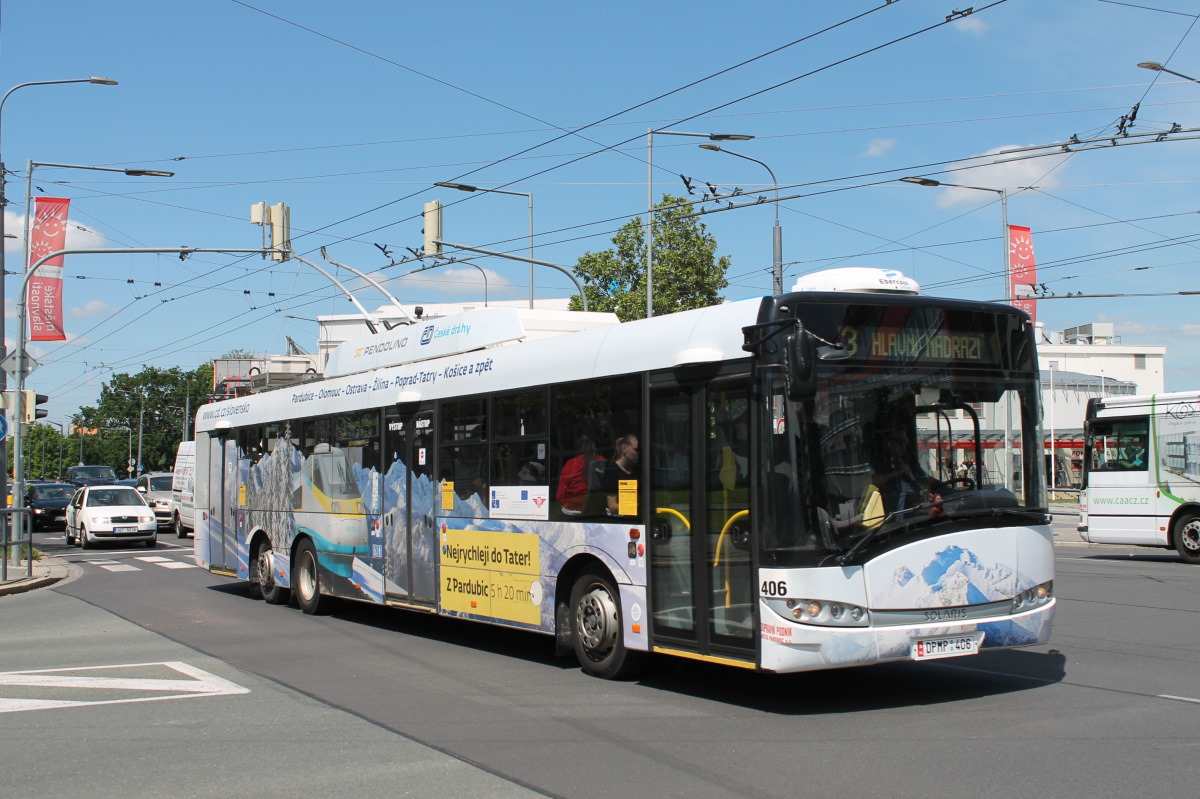 Пардубице, Škoda 28Tr Solaris III № 406