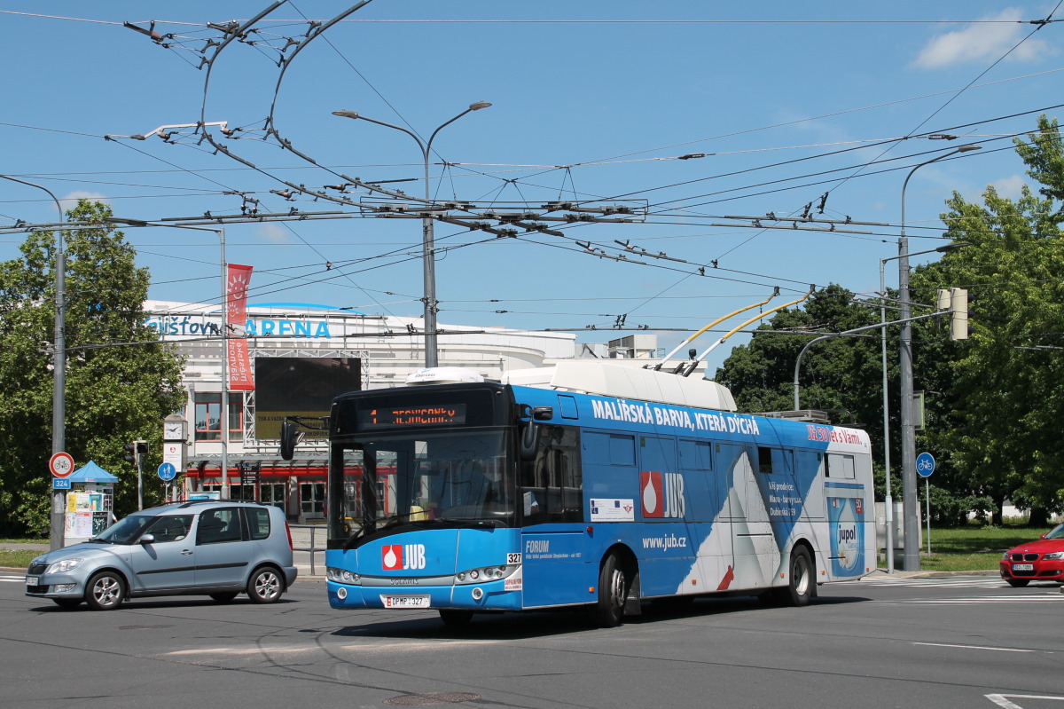 Pardubice, Škoda 26Tr Solaris III Br. 327