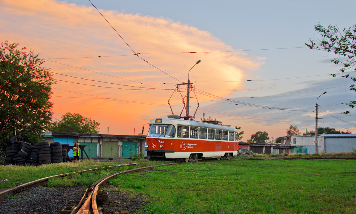 Мариуполь, Tatra T3A № 733