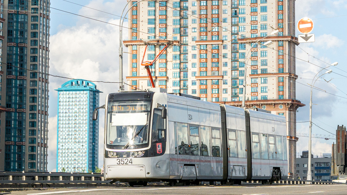 Москва, 71-414 (Pesa Fokstrot) № 3524