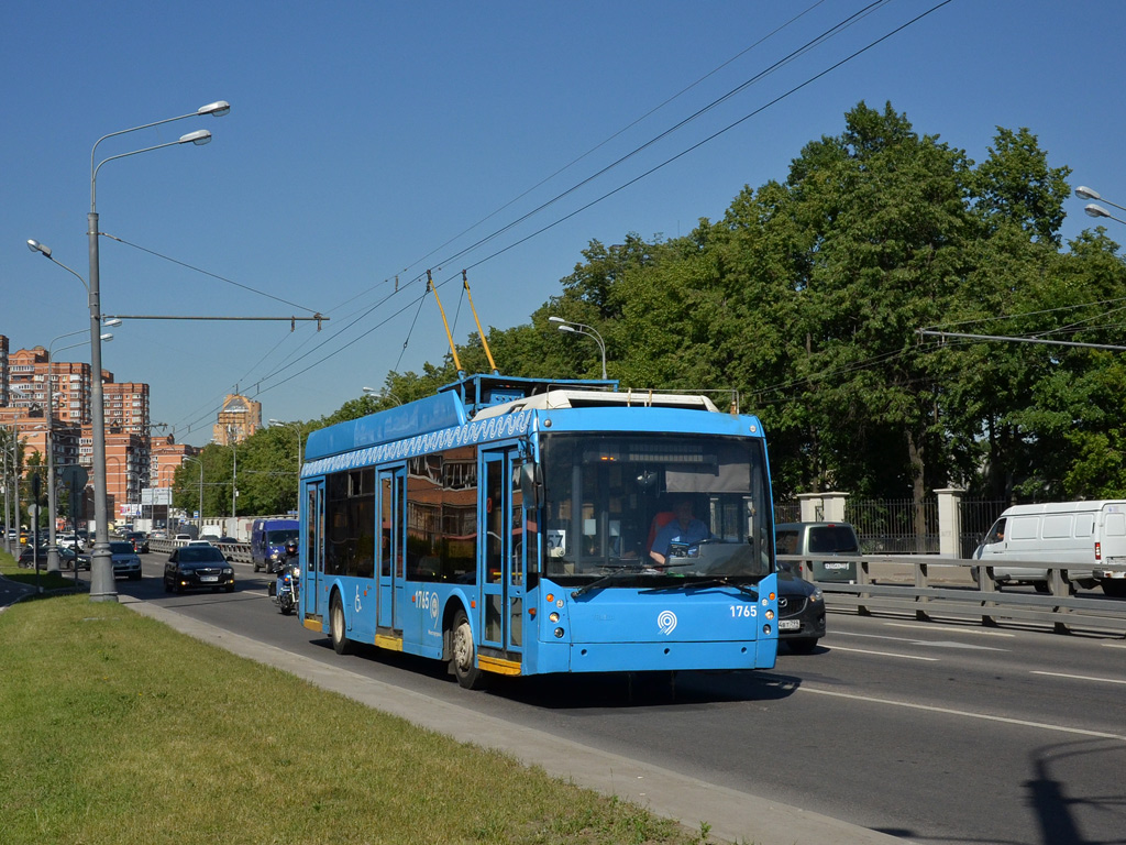 Москва, Тролза-5265.00 «Мегаполис» № 1765 Москва, Тролза-5265.00 «Мегаполис» № 1765