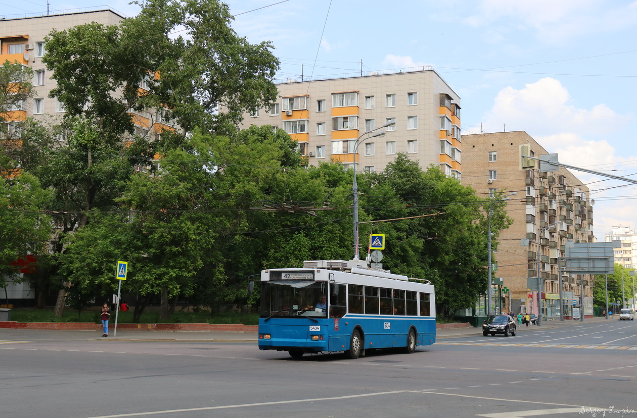 Москва, Тролза-5275.05 «Оптима» № 5434