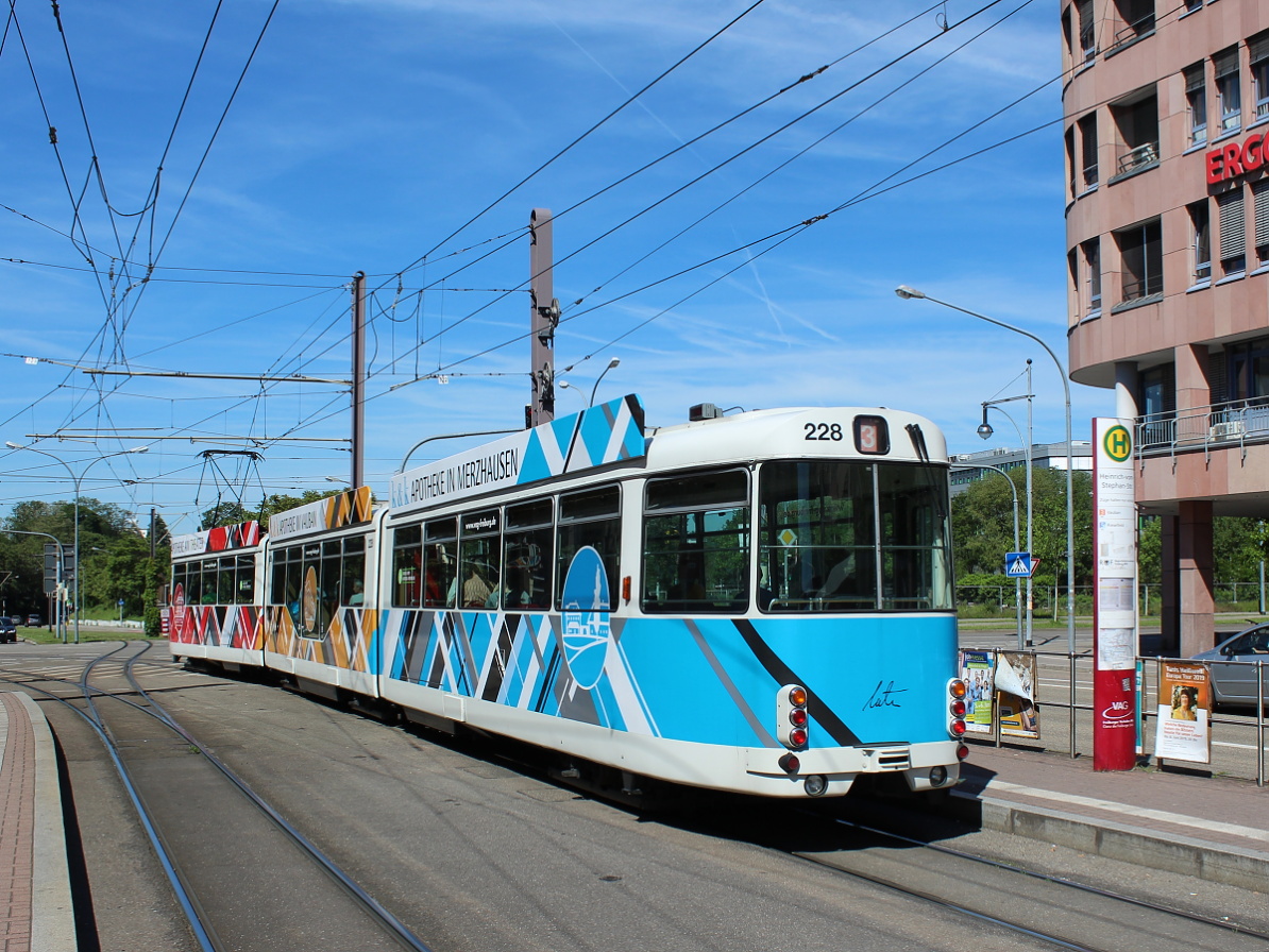 Фрайбург-в-Брайсгау, Duewag GT8NF № 228