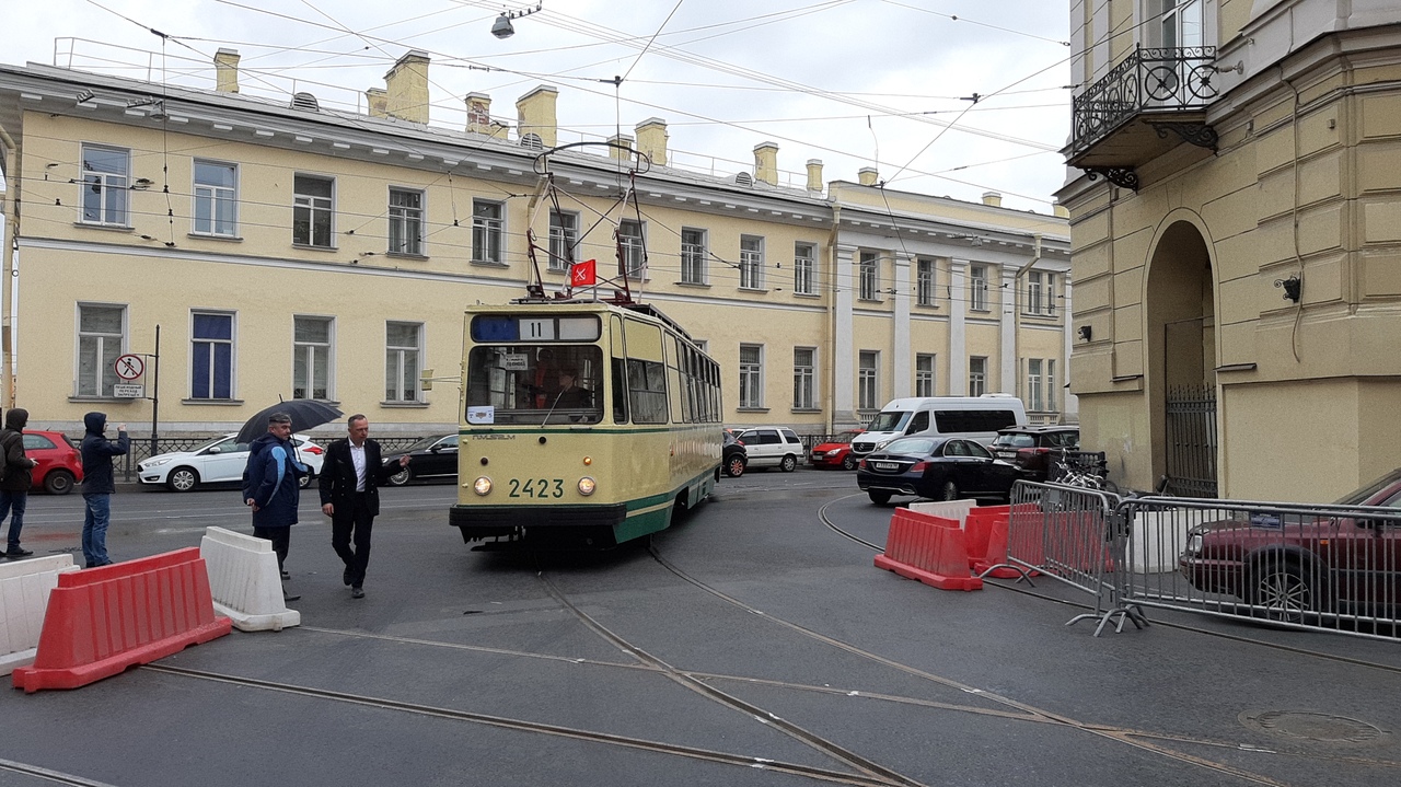 Санкт-Петербург, ЛМ-68М № 2423; Санкт-Петербург — Фестиваль «SPbTransportFest — 2019»