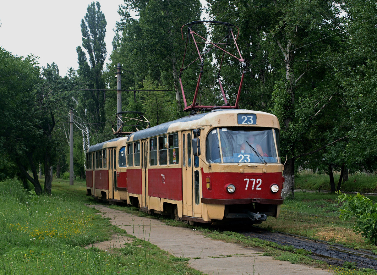Харьков, Tatra T3SU № 772