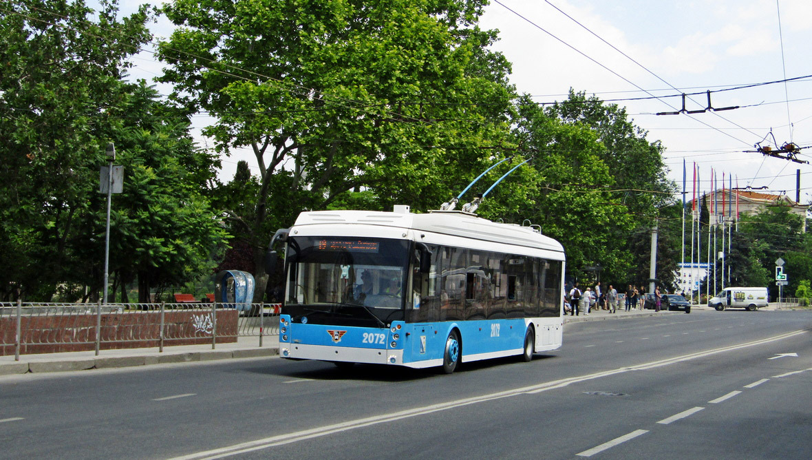 Sevastopol, Trolza-5265.03 “Megapolis” # 2072 Sevastopol, Trolza-5265.03 “Megapolis” # 2072