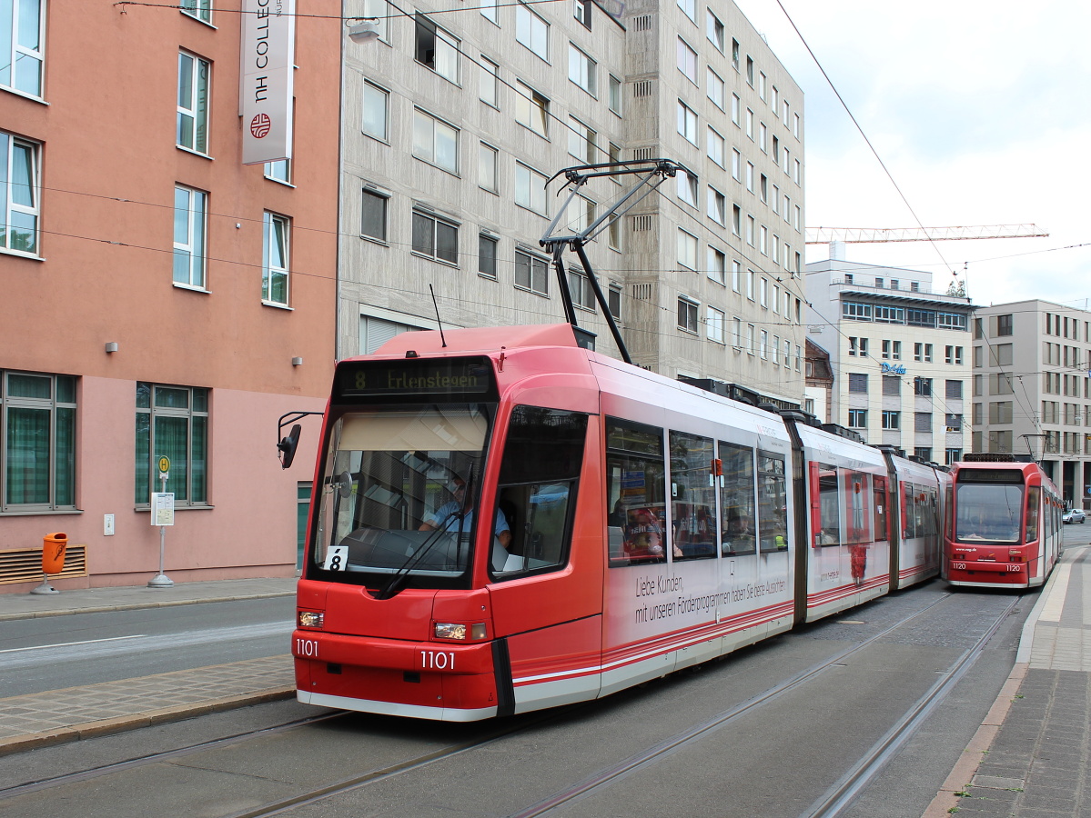 Нюрнберг, Adtranz GT8N2 № 1101