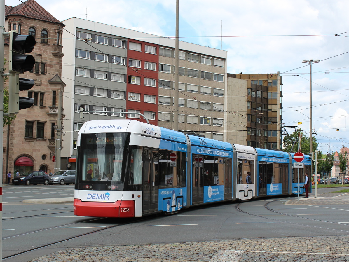 Нюрнберг, Stadler Variobahn № 1208