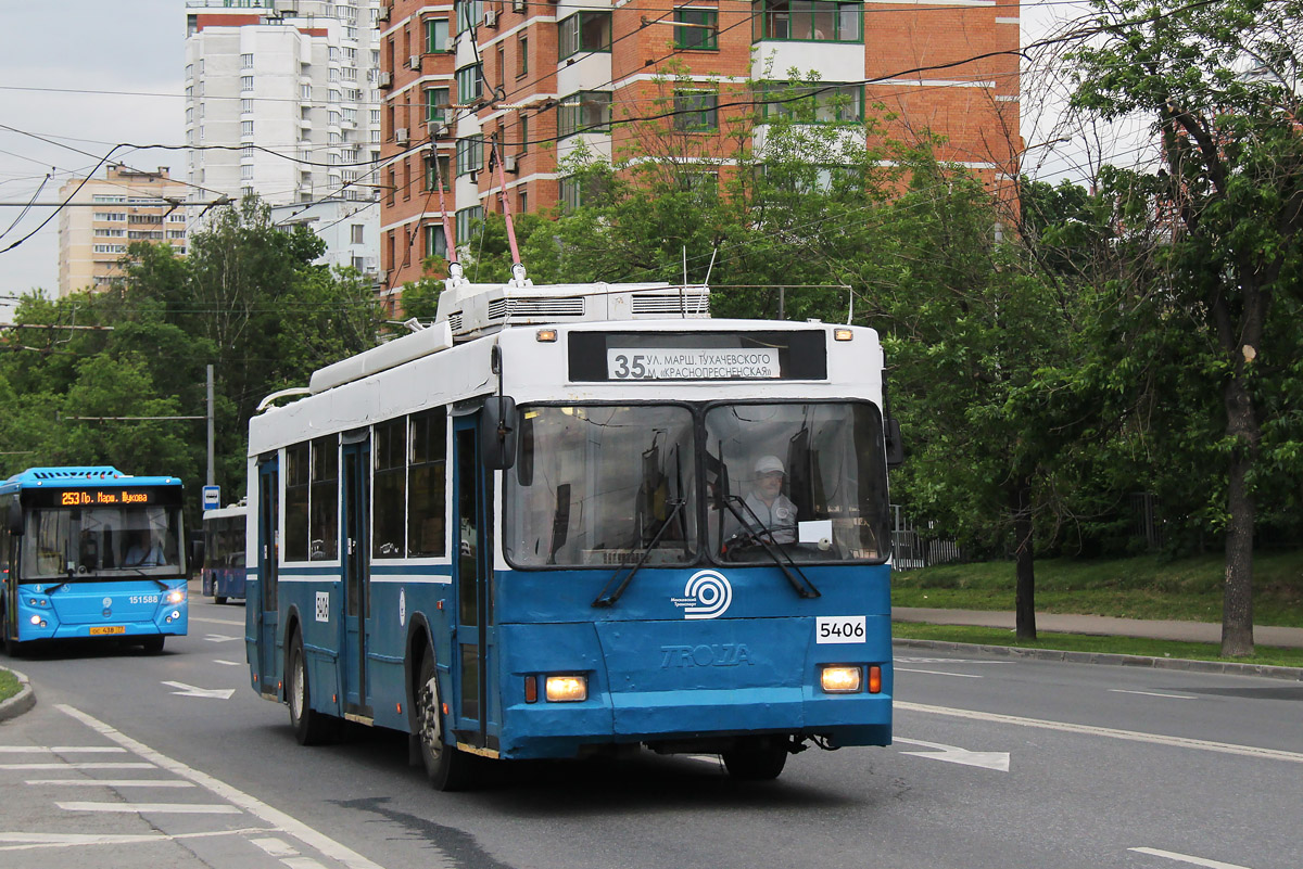 Москва, Тролза-5275.05 «Оптима» № 5406