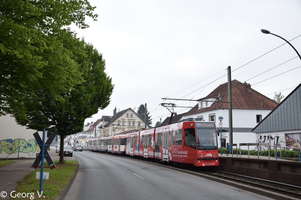 Bielefeld, Duewag M8D Nr. 587