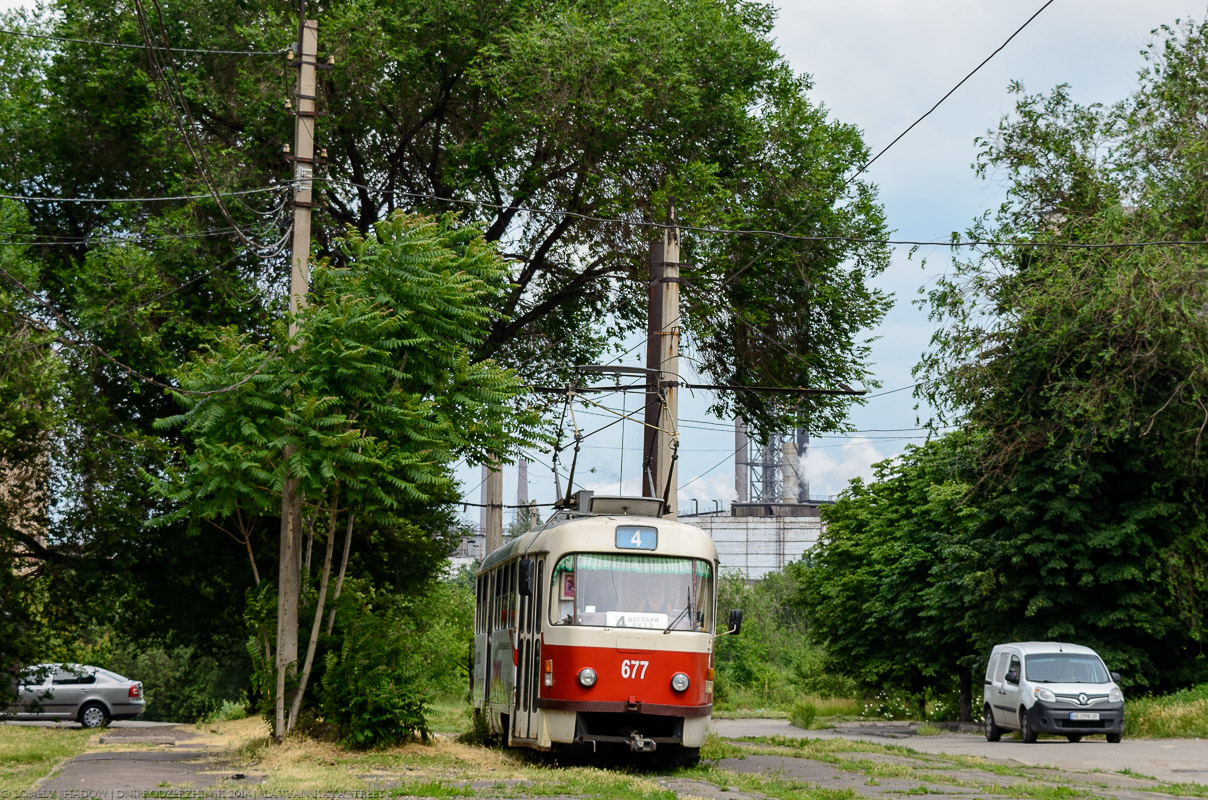 Каменское, Tatra T3SUCS № 677