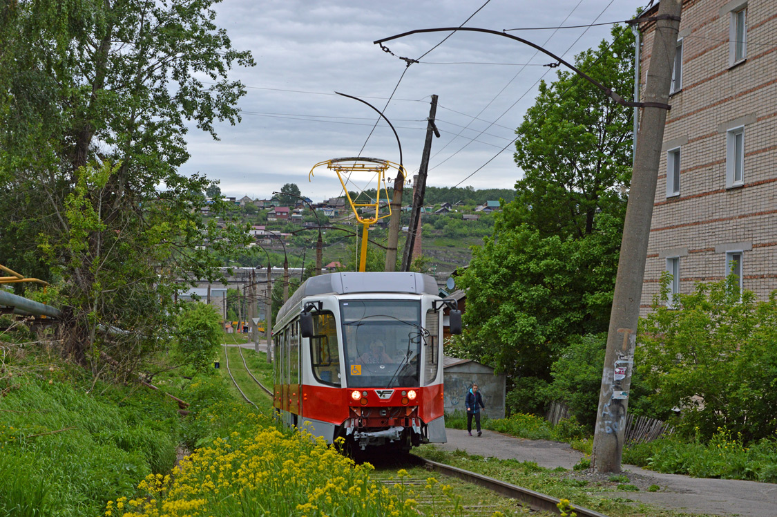 Магнитогорск, 71-623-02.01 № 3184; Усть-Катав — Новые вагоны