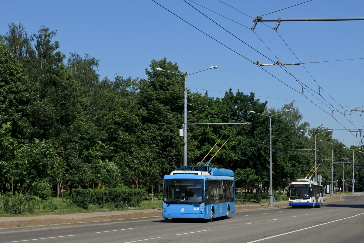 Москва, Тролза-5265.00 «Мегаполис» № 1437