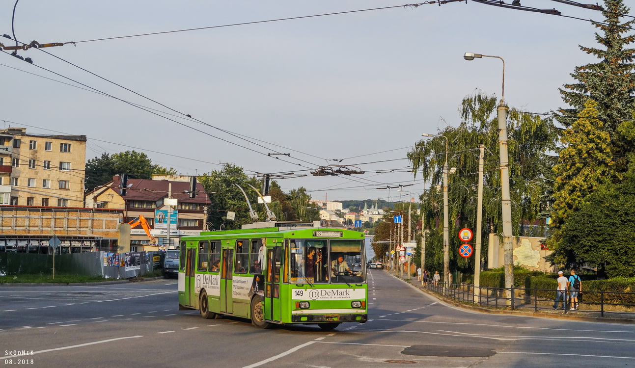 Тернополь, Škoda 14Tr08/6 № 149