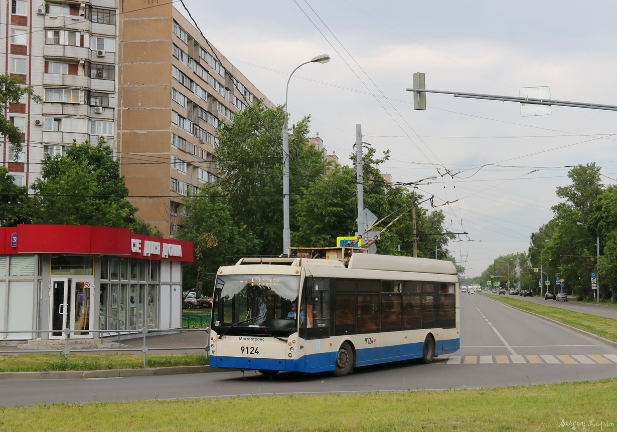 Москва, Тролза-5265.00 «Мегаполис» № 9124