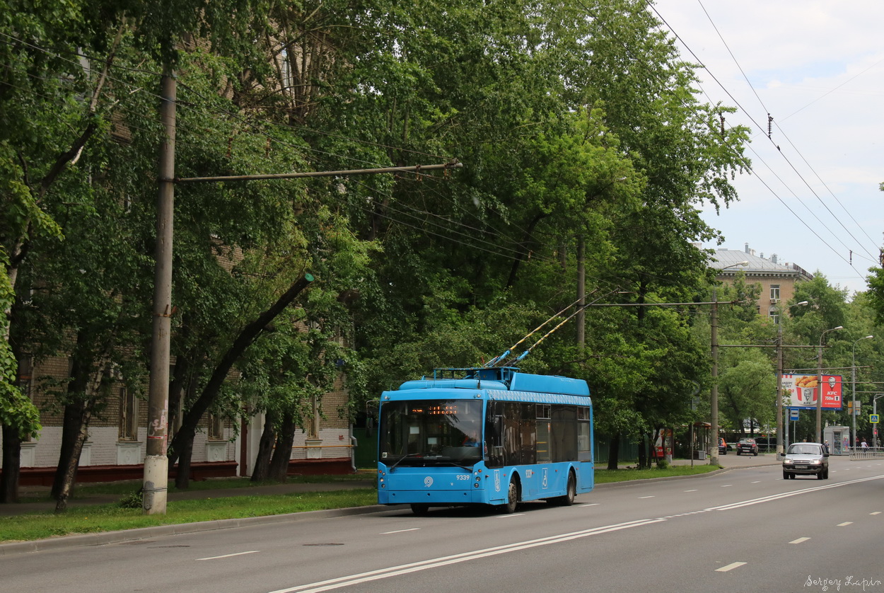 Москва, Тролза-5265.00 «Мегаполис» № 9339