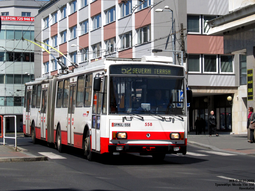 Усти-над-Лабем, Škoda 15Tr13/6M № 558