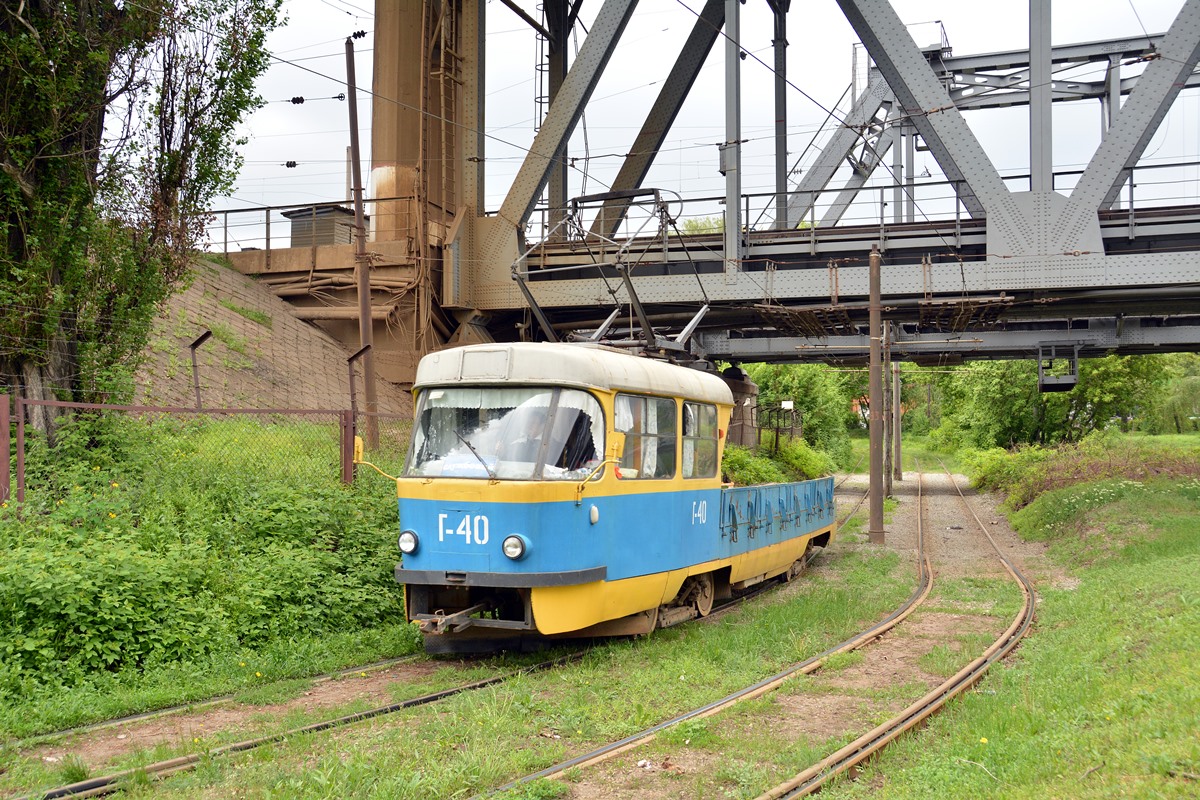 Днепр, Tatra T3SU (двухдверная) № Г-40
