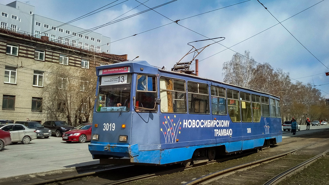 Новосибирск, 71-605 (КТМ-5М3) № 3019