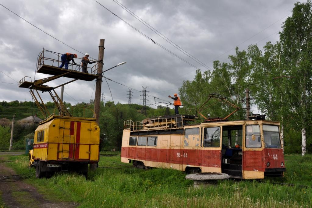 Осинники, ТС-34Д № ВВ-44; Осинники — Ремонты
